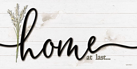 Susie Boyer BOY693 - BOY693 - Home at Last   - 18x9 Home at Last, Home, Family, Lavender, Neutral Palette, Typography, Signs from Penny Lane