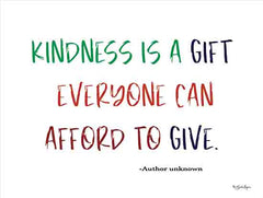 BOY762 - Kindness is a Gift - 16x12