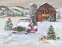 BR518LIC - Snowy Christmas Farm     - 0