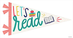 BRO126 - Let's Read Pennant - 18x9