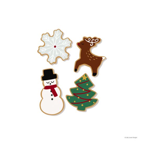 Lady Louise Designs Licensing BRO217LIC - BRO217LIC - Christmas Cookies - 0  from Penny Lane