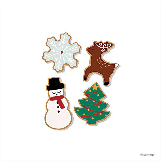 Lady Louise Designs BRO217 - BRO217 - Christmas Cookies - 12x12 Christmas Cookies, Christmas, Holidays from Penny Lane