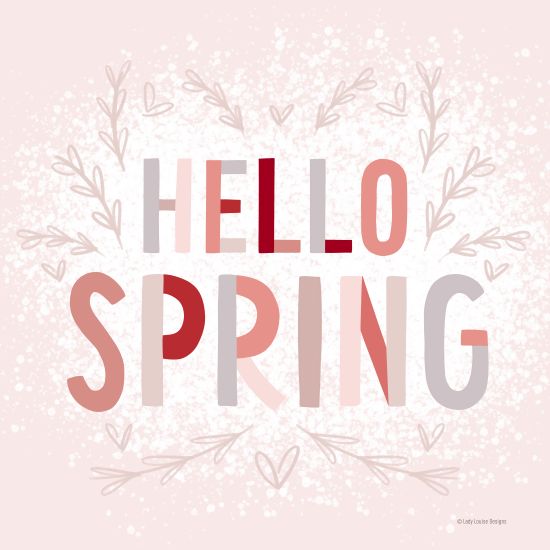 Lady Louise Designs Licensing BRO267LIC - BRO267LIC - Hello Spring - 0  from Penny Lane