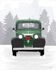 BRO332 - Vintage Car Christmas - 12x16