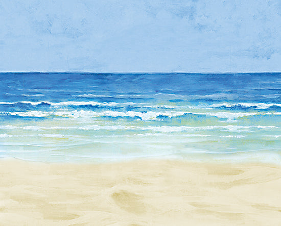 Cloverfield & Co. CC173 - CC173 - Calming Waves - 16x12 Coastal, Landscape, Ocean, Waves, Coast, Beach, Summer, Nautical from Penny Lane