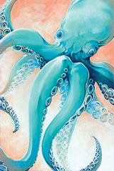 CC174 - Aquamarine Octopus - 12x18