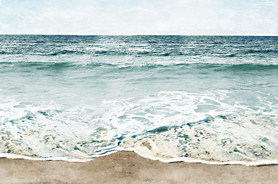 Cloverfield & Co. CC191 - CC191 - Calm Waves - 18x12 Coastal, Ocean, Waves, Beach, Sand, Landscape, Nautical, Seaside from Penny Lane