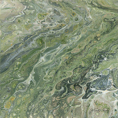 CIN1516 - Abstract in Seafoam II - 12x12