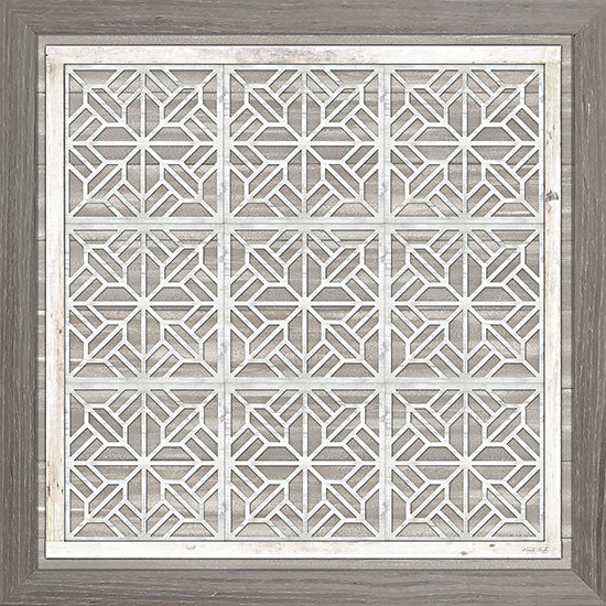 Cindy Jacobs CIN2743 - CIN2743 - Geo Greige Deco 7 - 12x12 Gray and Beige, Designs, Geometric Designs, Neutral Palette, Patterns from Penny Lane