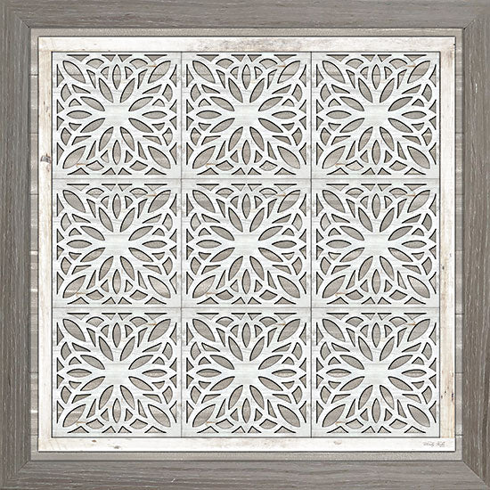 Cindy Jacobs CIN2744 - CIN2744 - Geo Greige Deco 8 - 12x12 Gray and Beige, Designs, Geometric Designs, Neutral Palette, Patterns from Penny Lane