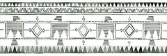 CIN2920 - Tribal Print I - 18x6