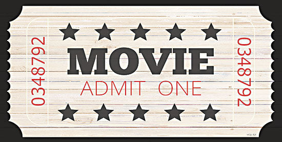 Cindy Jacobs CIN2995 - CIN2995 - Admit One Movie Ticket - 18x9 Admit One Movie Ticket, Movies, Home Theater, Entertainment, Ticket, Signs, Typography from Penny Lane