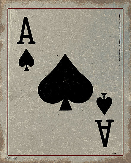 Cindy Jacobs CIN3050 - CIN3050 - Ace of Spades - 12x16 Ace of Spades, Card, Card Games, Game Room, Media Room, Masculine from Penny Lane