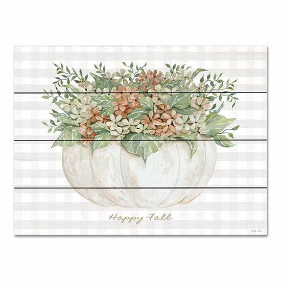Cindy Jacobs CIN3107PAL - CIN3107PAL - Happy Fall Pumpkin Floral - 16x12 Happy Fall, Fall, Autumn,  Pumpkin, Flowers, Greenery from Penny Lane