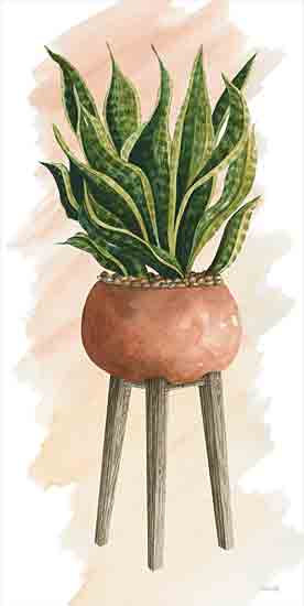 Cindy Jacobs CIN3156 - CIN3156 - Plant Stand Pot of Flowers II - 9x18 Potted Plant, Plant Stand, Green Plant, Botanical from Penny Lane