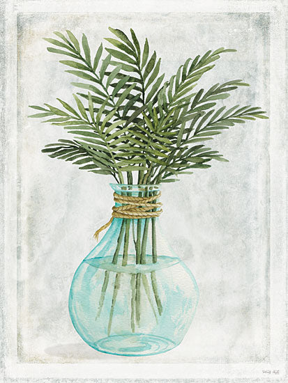 Cindy Jacobs CIN3228 - CIN3228 - Perfect Palms I - 12x16 Greenery, Vase, Still Life, Palm Leaves, Leaves, Coastal from Penny Lane