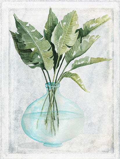 Cindy Jacobs CIN3230 - CIN3230 - Perfect Palms III - 12x16 Greenery, Vase, Still Life, Palm Leaves, Leaves, Coastal from Penny Lane