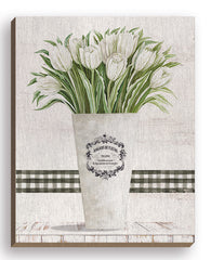 CIN3287FW - White Tulips - 16x20