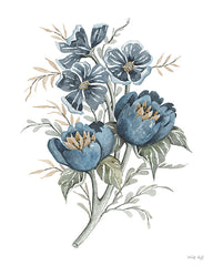CIN3396LIC - Blue Botanical Peonies - 0