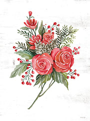 CIN3450LIC - Rose Christmas Botanical - 0