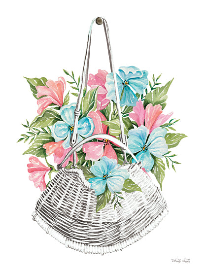 Cindy Jacobs CIN3457 - CIN3457 - Floral Pop III - 12x16 Flowers, Pink & Blue Flowers, Bouquet, Basket, Hanging Basket from Penny Lane