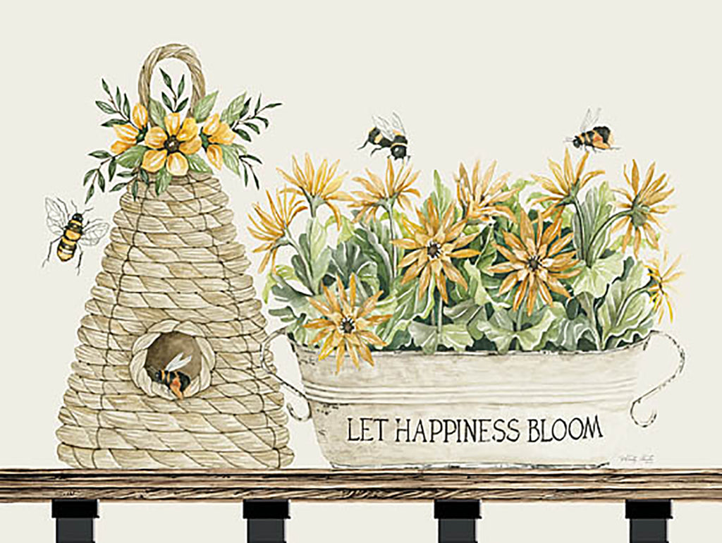 Cindy Jacobs Licensing CIN3496LIC - CIN3496LIC - Let Happiness Bloom Bee Hive - 0  from Penny Lane