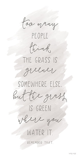 Cindy Jacobs CIN3560 - CIN3560 - Too Many People     - 9x18 Inspirational, Grass is Greener, Motivational, Typography, Signs, Neutral Palette from Penny Lane