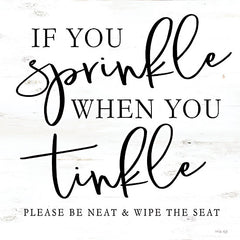 CIN3619 - Sprinkle When You Tinkle - 12x12