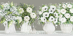 CIN3675LIC - White Blooms in a Row   - 0