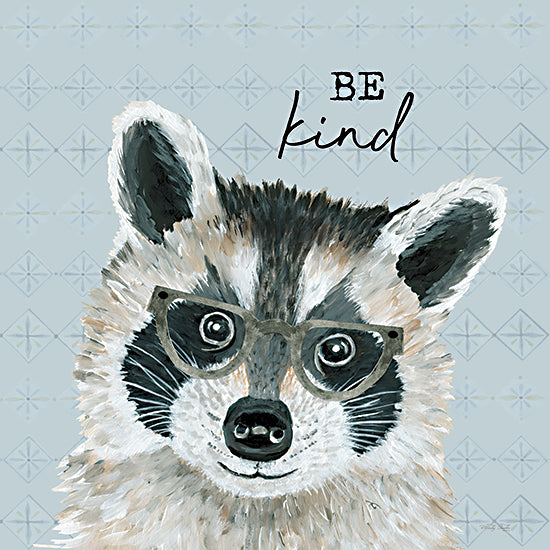 Cindy Jacobs CIN3902 - CIN3902 - Be Kind Raccoon - 12x12 Inspiritional, Raccoon, Be Kind, Typography, Signs, Textual Art, Baby, New Baby from Penny Lane