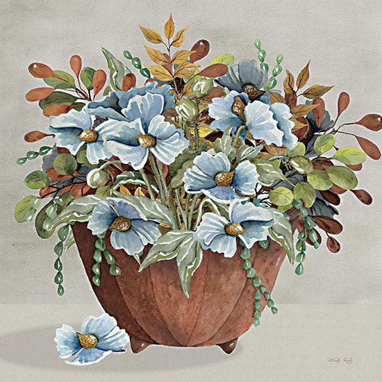 Cindy Jacobs CIN3919 - CIN3919 - Spice is Nice I - 12x12 Flowers, Bouquet, Greenery, Blue Flowers, Fall, Rustic from Penny Lane