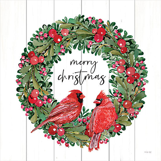 Cindy Jacobs Licensing CIN3996LIC - CIN3996LIC - Merry Christmas Cardinal Wreath - 0  from Penny Lane