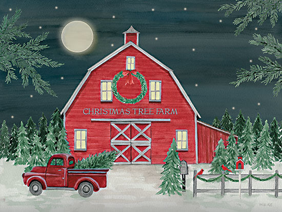 Cindy Jacobs Licensing CIN4007LIC - CIN4007LIC - Full Moon Christmas Tree Farm - 0  from Penny Lane