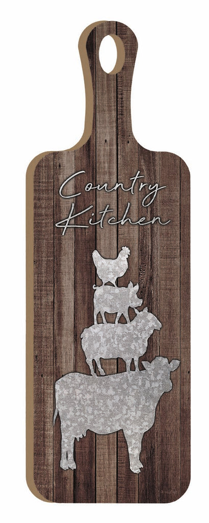 Cindy Jacobs CIN4091CB - CIN4091CB - Country Kitchen - 6x18 Kitchen, Cutting Board, Country Kitchen, Typography, Signs, Textual Art, Farm, Farm Animals, Animal Stack, Farmhouse/Country from Penny Lane