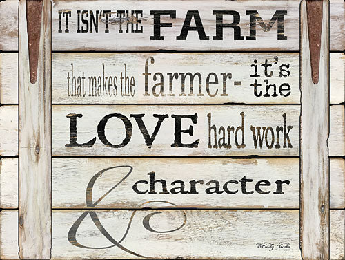 Cindy Jacobs CIN660 - It Isn't the Farm - Farm, Inspirational, Calligraphy, Sentiment from Penny Lane Publishing