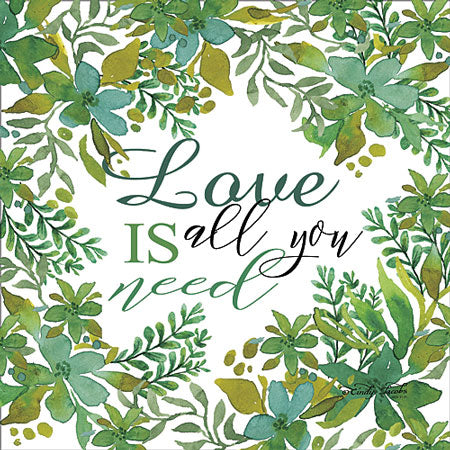 Cindy Jacobs CIN673 - Love Is Greenery - Signs, Greenery, Love from Penny Lane Publishing