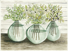 CIN698 - Eucalyptus in Glass Vases