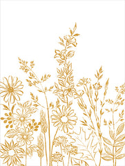 CTD186 - Loose Leaves and Flowers - 12x16