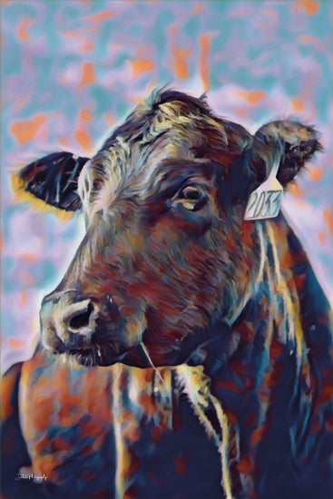 Dakota Diener DAK243 - DAK243 - Colorful Cow - 12x18 Cow, Colorful Cow from Penny Lane