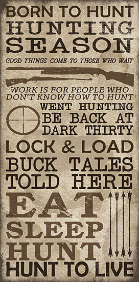 Dee Dee DD1420 - Hunting Season - Hunting, Masculine, Signs, Typography from Penny Lane Publishing