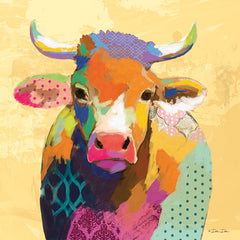 DD1601 - Patchwork Cow - 12x12