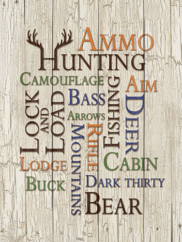 Dee Dee DD1620 - Hunting Words - Hunting Words, Icons, Typography, Signs from Penny Lane Publishing