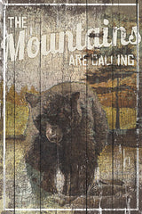 DD1621A - Mountain Call Bear - 12x18