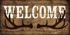 DD1624A - Welcome Antlers - 24x12