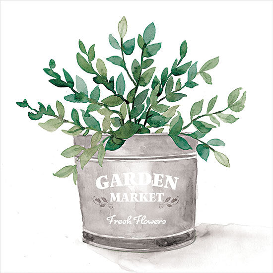 Dogwood Portfolio DOG139 - DOG139 - Garden Market Bucket - 12x12 Garden Market Bucket, Greenery, Galvanized Bucket from Penny Lane