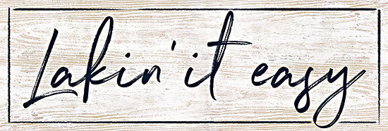 Dogwood Portfolio DOG189 - DOG189 - Lakin' It Easy - 18x6 Lakin' It Easy, Easy Life, Lake House, Signs from Penny Lane