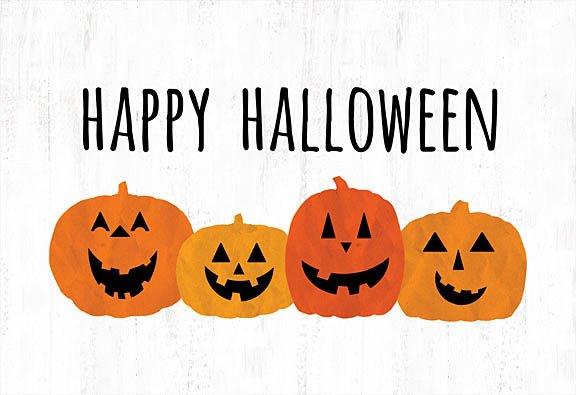 Dogwood Portfolio DOG203 - DOG203 - Happy Halloween Pumpkins - 18x12 Happy Halloween Pumpkins, Pumpkins, Jack O'lanterns, Signs from Penny Lane