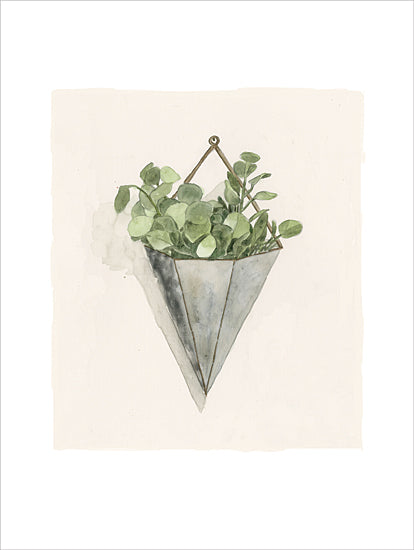 Dogwood Portfolio DOG211 - DOG211 - Eucalyptus Wall Pocket - 12x16 Greenery, Still Life, Wall Pocket, Tin Vase, Eucalyptus, Decorative from Penny Lane