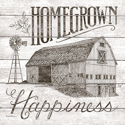Deb Strain DS1566 - Homegrown Happiness - Farm, Sign, Barn from Penny Lane Publishing