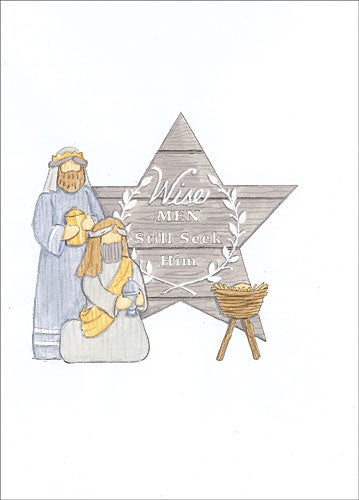 Deb Strain DS1580 - Wise Men Still Seek Him - Holiday, Nativity, Joseph, Mary, Jesus, Star from Penny Lane Publishing